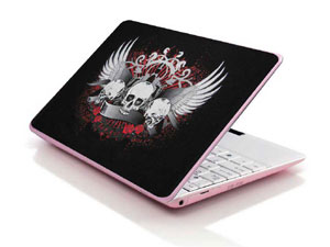 Skeleton, Halloween, Horror,skull,skeletal Laptop decal Skin for DELL  -2378-Pattern ID:Z1017