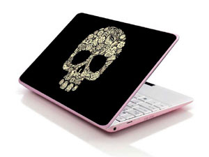 Skeleton, Halloween, Horror,skull,skeletal Laptop decal Skin for HP Pavilion x360 14-dh0742nd 51794-2379-Pattern ID:Z1018