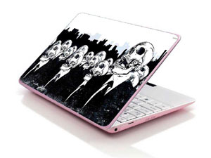 Skeleton, Halloween, Horror,skull,skeletal Laptop decal Skin for ACER Aspire V7-481 Series 7925-2387-Pattern ID:Z1026