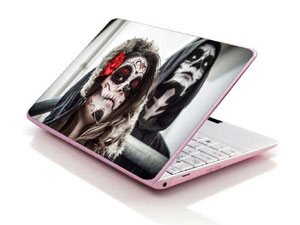 Skeleton, Halloween, Horror,skull,skeletal Laptop decal Skin for ASUS VivoBook S200E-CT158H 1409-2395-Pattern ID:Z1034