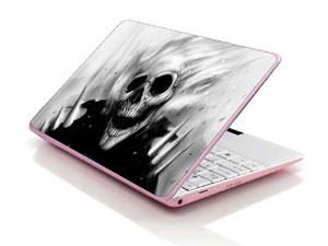 Skeleton, Halloween, Horror,skull,skeletal Laptop decal Skin for TOSHIBA Satellite T215D-S1140WH 5339-2396-Pattern ID:Z1035