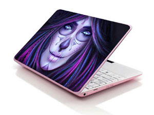 Skeleton, Halloween, Horror,skull,skeletal Laptop decal Skin for HP Pavilion 15-ec1024ax 49705-2400-Pattern ID:Z1039