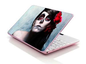 Skeleton, Halloween, Horror,skull,skeletal Laptop decal Skin for HP ENVY 17-2290NR 2567-2416-Pattern ID:Z1055