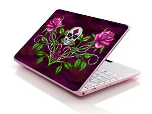 Skeleton, Halloween, Horror,skull,skeletal Laptop decal Skin for HP Pavilion x360 14-dh0742nd 51794-2417-Pattern ID:Z1056