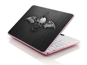 Skeleton, Halloween, Horror,skull,skeletal Laptop decal Skin for DELL  -2430-Pattern ID:Z1069