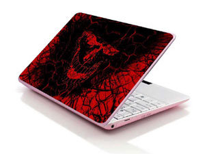 Skeleton, Halloween, Horror,skull,skeletal Laptop decal Skin for MSI Katana GF66 12UGO 32647-2445-Pattern ID:Z1084