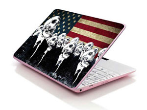 Skeleton, Halloween, Horror,skull,skeletal Laptop decal Skin for MSI GP72 2QE Leopard Pro 53561-2446-Pattern ID:Z1085