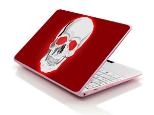 Skeleton, Halloween, Horror,skull,skeletal Laptop decal Skin for HP 14-ck0004nj 36423-2465-Pattern ID:Z1104