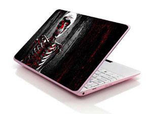 Skeleton, Halloween, Horror,skull,skeletal Laptop decal Skin for MSI GF75 Thin 10SCXK 53499-2468-Pattern ID:Z1107