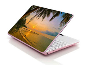 beach,ocean,water,sun,palm,nature,Sea Laptop decal Skin for MSI GS70 2QC Stealth 53593-2613-Pattern ID:Z1221