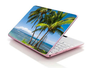 beach,ocean,water,sun,palm,nature,Sea Laptop decal Skin for HP Pavilion x360 14-ba051tu 50670-2614-Pattern ID:Z1222