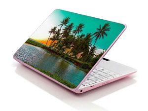 beach,ocean,water,sun,palm,nature,Sea Laptop decal Skin for SONY VAIO VPCSA290X CTO 4367-2631-Pattern ID:Z1239