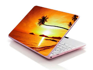 beach,ocean,water,sun,palm,nature,Sea Laptop decal Skin for MSI PL60 7RD 53221-2635-Pattern ID:Z1243