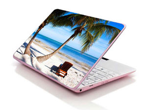 beach,ocean,water,sun,palm,nature,Sea Laptop decal Skin for SAMSUNG Series 3 NP370R5E-S02RU 3844-2640-Pattern ID:Z1248