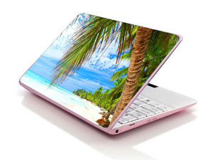 beach,ocean,water,sun,palm,nature,Sea Laptop decal Skin for MSI GL75 9SDK 53541-2646-Pattern ID:Z1254