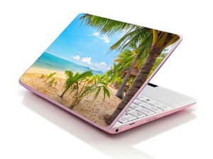 beach,ocean,water,sun,palm,nature,Sea Laptop decal Skin for HP 14-ac100nia 38850-2650-Pattern ID:Z1258