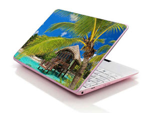 beach,ocean,water,sun,palm,nature,Sea Laptop decal Skin for HP Pavilion 15-p224nr 46840-2661-Pattern ID:Z1269