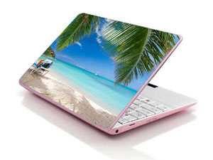 beach,ocean,water,sun,palm,nature,Sea Laptop decal Skin for SONY VAIO VPCEL15EG 5159-2663-Pattern ID:Z1271