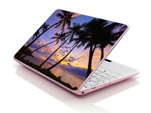 beach,ocean,water,sun,palm,nature,Sea Laptop decal Skin for MSI GT72VR Dominator Pro-450 53683-2689-Pattern ID:Z1297