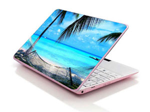 beach,ocean,water,sun,palm,nature,Sea Laptop decal Skin for MSI GL63 8RE 52934-2733-Pattern ID:Z1341