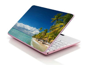 beach,ocean,water,sun,palm,nature,Sea Laptop decal Skin for MSI GS75 Stealth-203 12423-2740-Pattern ID:Z1348