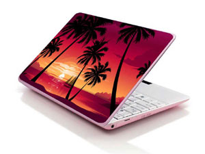 beach,ocean,water,sun,palm,nature,Sea Laptop decal Skin for HP 14-d012tx 36943-2751-Pattern ID:Z1359