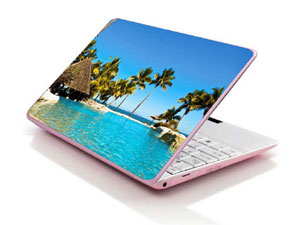 beach,ocean,water,sun,palm,nature,Sea Laptop decal Skin for MSI GS70 2QC Stealth 53593-2769-Pattern ID:Z1377