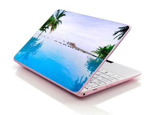 beach,ocean,water,sun,palm,nature,Sea Laptop decal Skin for HP Pavilion x360 13-u006na 50171-2802-Pattern ID:Z1410