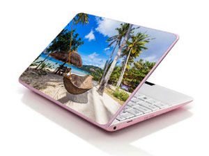 beach,ocean,water,sun,palm,nature,Sea Laptop decal Skin for SONY VAIO VPCEG38FG 4753-2810-Pattern ID:Z1418