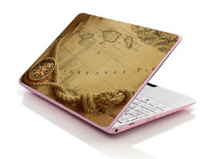 world Map Laptop decal Skin for MSI WT73VR 7RM-687US 12458-2929-Pattern ID:Z1537