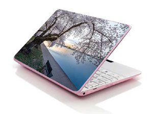 sakura,cherry blossoms. Laptop decal Skin for ACER Aspire One AOD260-2207 262-2965-Pattern ID:Z1573