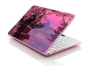 sakura,cherry blossoms.mount fuji Laptop decal Skin for LENOVO Essential G710 7835-2977-Pattern ID:Z1585