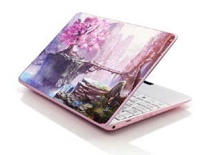 sakura,cherry blossoms. Laptop decal Skin for HP COMPAQ Presario CQ 61-410 12211-2991-Pattern ID:Z1599