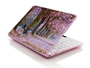 sakura,cherry blossoms. Laptop decal Skin for SONY VAIO VPCEF47FX/BI 5276-2995-Pattern ID:Z1603