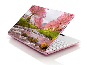 sakura,cherry blossoms. Laptop decal Skin for TOSHIBA Satellite Pro U500-EZ1311 5359-2999-Pattern ID:Z1607