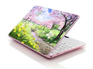 sakura,cherry blossoms. Laptop decal Skin for ACER Swift 5 Laptop - SF514-55TA-56CH 17656-3000-Pattern ID:Z1608