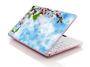 sakura,cherry blossoms. Laptop decal Skin for HP Pavilion x360 14-ba045tu 50655-3002-Pattern ID:Z1610