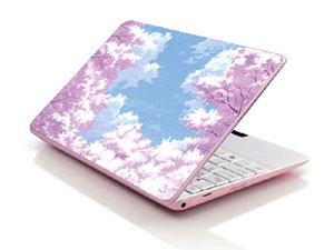 sakura,cherry blossoms. Laptop decal Skin for HP COMPAQ Presario CQ71-130EB 2901-3005-Pattern ID:Z1613