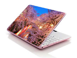 sakura,cherry blossoms. Laptop decal Skin for ASUS K73TA 1549-3015-Pattern ID:Z1623