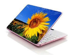 sunflower,nature,helianthus,flowers,floral yellow blue sky cloud Laptop decal Skin for HP EliteBook x360 1020 G2 Notebook PC 11283-3032-Pattern ID:Z1640