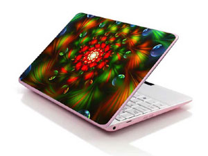 3d-abstract-fractal-colorful-bright Laptop decal Skin for LENOVO Essential G710 7835-3047-Pattern ID:Z1655