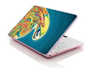 aliens-Matei_Apostolescu-surreal-colorful-abstract Laptop decal Skin for HP 14-df0020nr 37028-3062-Pattern ID:Z1670