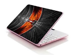 abstract-fractal-selective_coloring Laptop decal Skin for HP Pavilion x360 14-dh0742nd 51794-3063-Pattern ID:Z1671