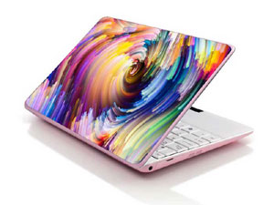 abstract-colorful-digital_art-swirls-CGI-spiral Laptop decal Skin for ACER Aspire V7-481 Series 7925-3072-Pattern ID:Z1680