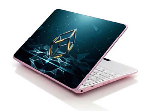 Z1689-abstract-blockchain-2t Laptop decal Skin for HP Pavilion x360 14-ba045tu 50655-3081-Pattern ID:Z1689