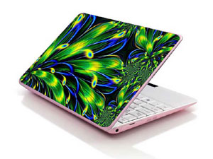 -abstract-peacock-feathers Laptop decal Skin for HP Pavilion 15-cs0030nq 47571-3085-Pattern ID:Z1693