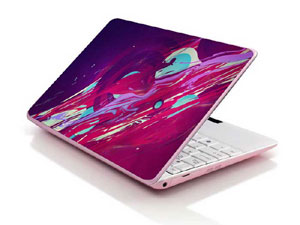 Z1714-geometric-waves-colorful-flow Laptop decal Skin for ACER Aspire V7-481 Series 7925-3106-Pattern ID:Z1714