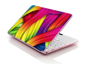 abstract  stripe colorful Laptop decal Skin for HP 14-ck0023tu 36482-3131-Pattern ID:Z1739