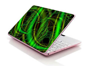 Z1778-Lime-Green-Abstract Laptop decal Skin for ACER Aspire V7-481 Series 7925-3170-Pattern ID:Z1778