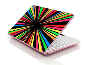 rainbow, choi hung, iridescence Laptop decal Skin for RAZER Blade Pro - 17.3 -1679-Pattern ID:Z318